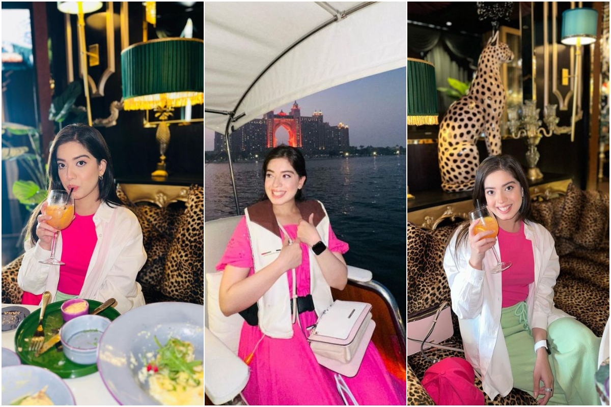 Arisha Razi Khan Shares Moments from Dubai