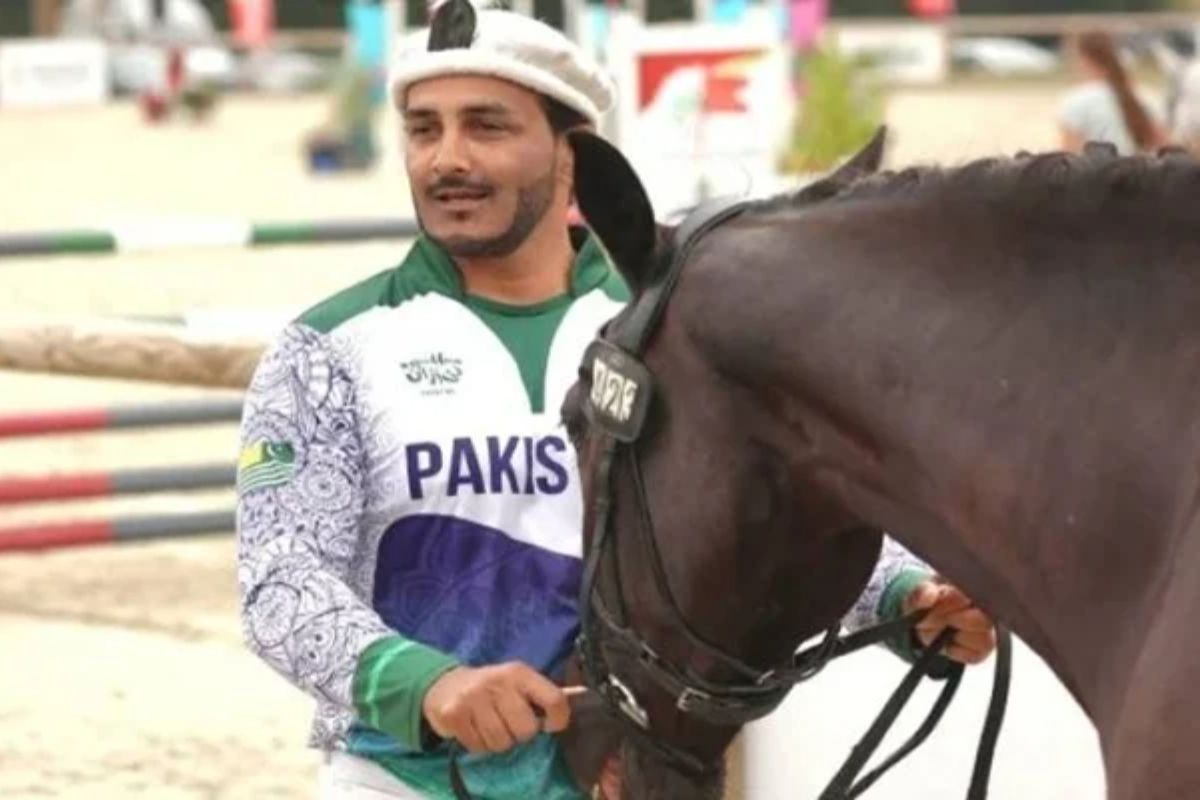 Usman Khan maintains top spot in Paris Olympics eventing competition