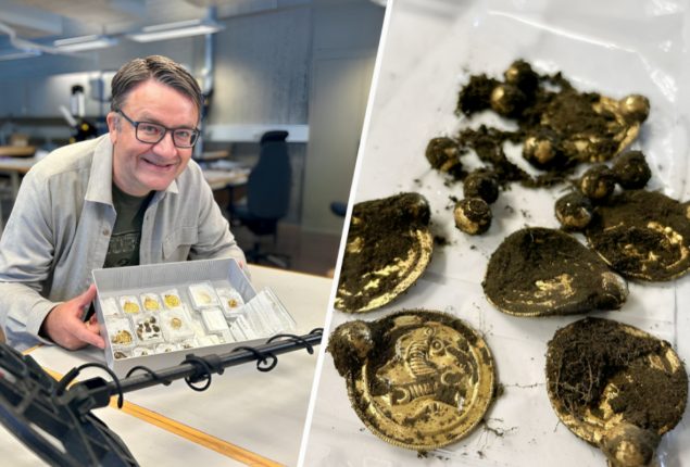 Metal Detector Finds 1,500-Year-Old Gold Necklace in Norway