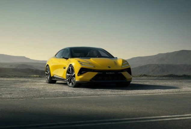 Lotus Unveils Lightning-Fast 4-Door Electric Car 0-100 Km/hr in 2.8 Seconds