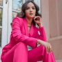 Jasmin Bhasin Looks Gorgeous In Pink Slit Skirt