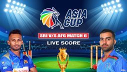 Asia Cup 2023 Live score: Sri Lanka vs. Afghanistan Live score | Match 6