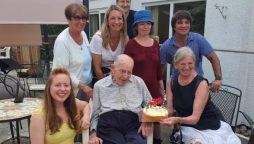 UK's oldest man, 111, credits moderation for long life