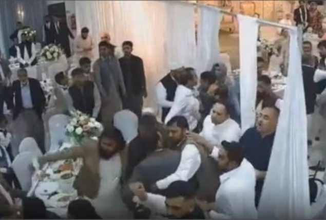 Chairs Fly, Punches Thrown as Wedding Dinner Turns Ugly