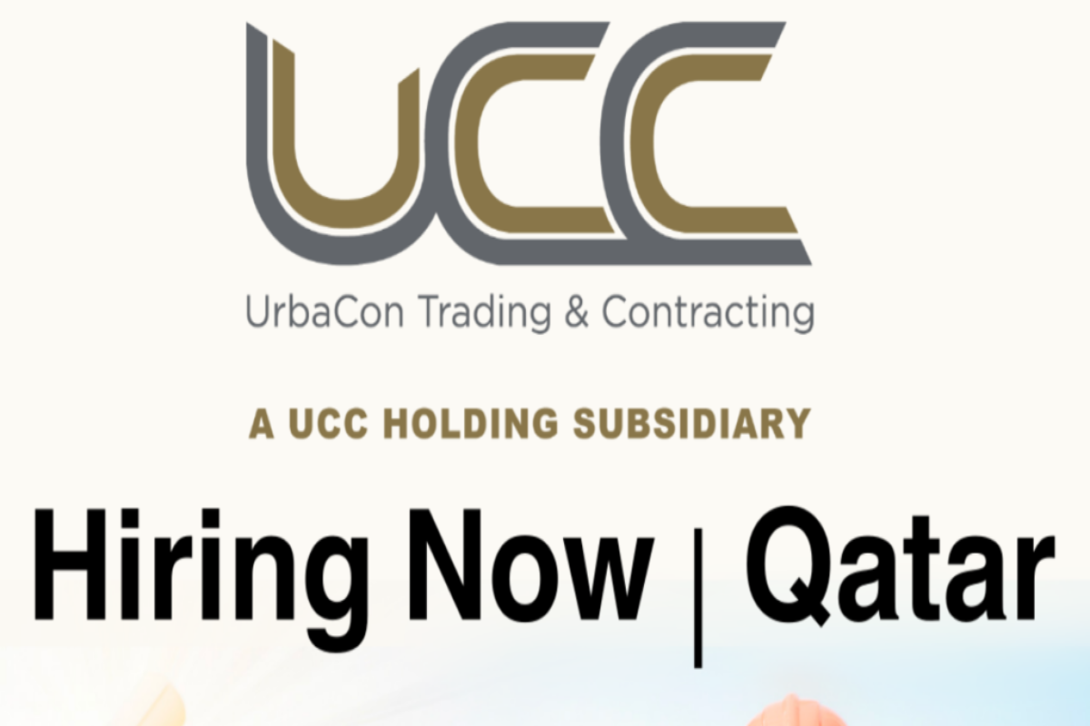 UCC is hiring in Qatar and Saudi Arabia with salaries up to 12,000 Qatari Riyals