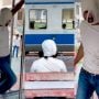 Man Recreates SRK’s ‘Jawan’ Bandage Look, Boards Train