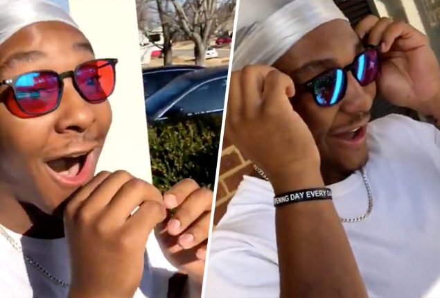 Friend Gives Colorblind Man the Gift of Seeing Color