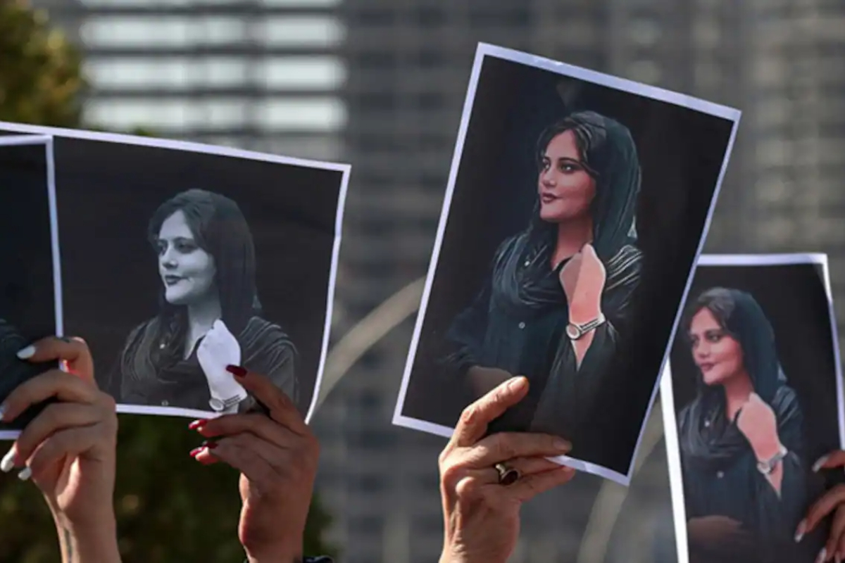 Father of Mahsa Amini briefly detained on anniversary of her tragic death