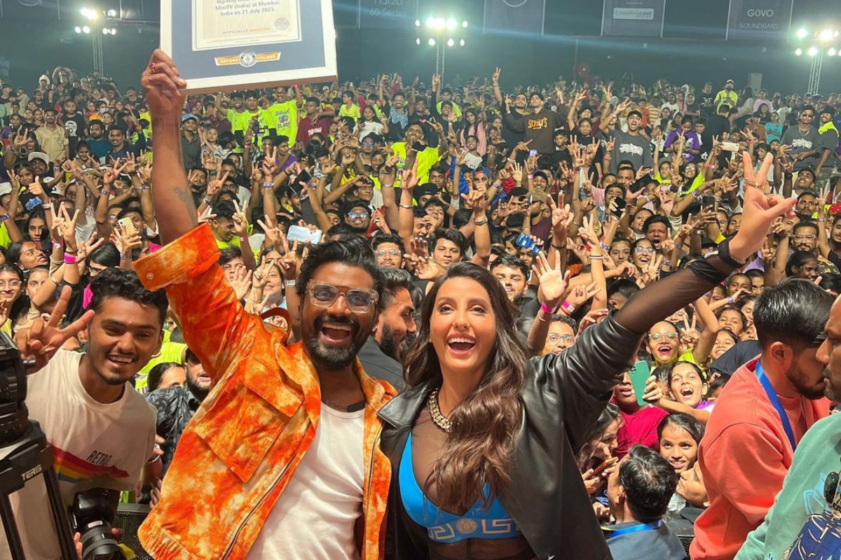 Nora Fatehi and Remo D’Souza