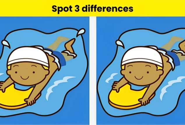 Spot the difference: Find 3 differences on the surfing picture 