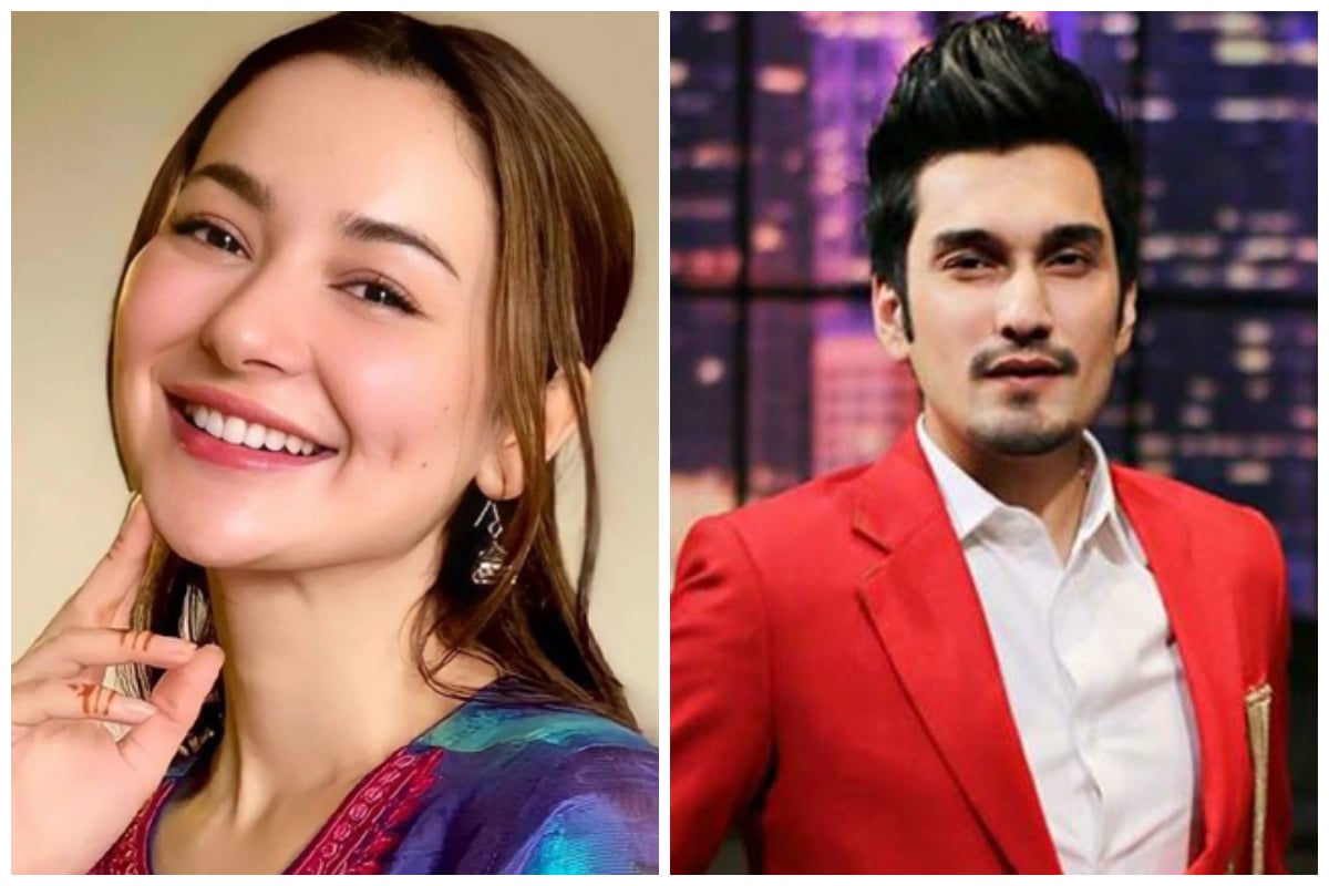 Hania Aamir and Uzair Jaswal