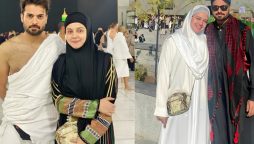 Zara Noor Abbas shares some memories from her Umrah
