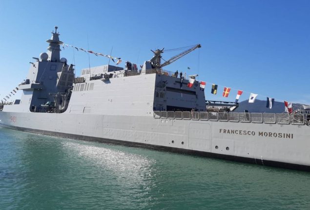 Italian Navy Ship Morosini visits Pakistan