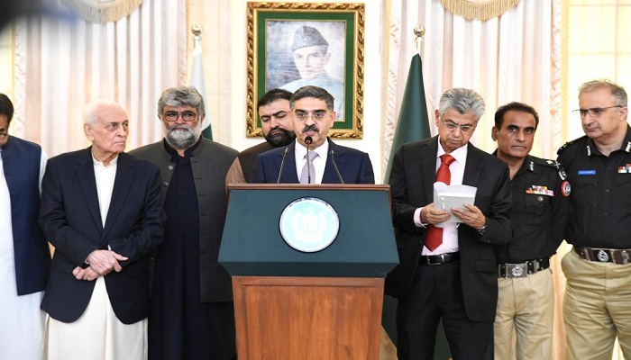 PM Kakar warns crackdown on ‘smuggling industry’ as Torkham border reopens after 9 days