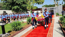 Sarfarz Bugti visits police line HQs Islamabad