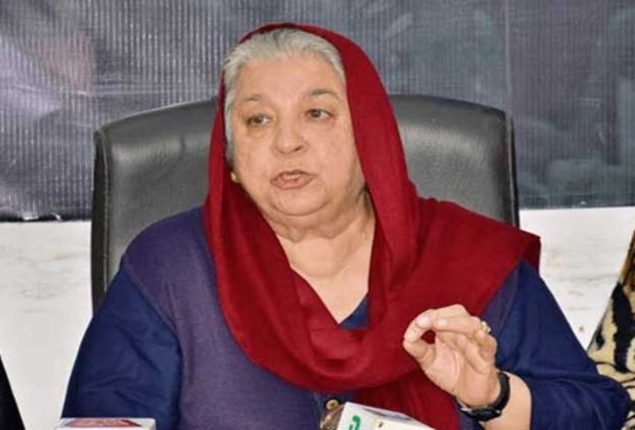 ATC allows PTI’s Yasmin Rashid to undergo cancer tests