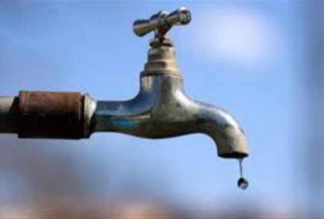 Water pipeline supplying Karachi bursts at Dhabeji Pumping Station