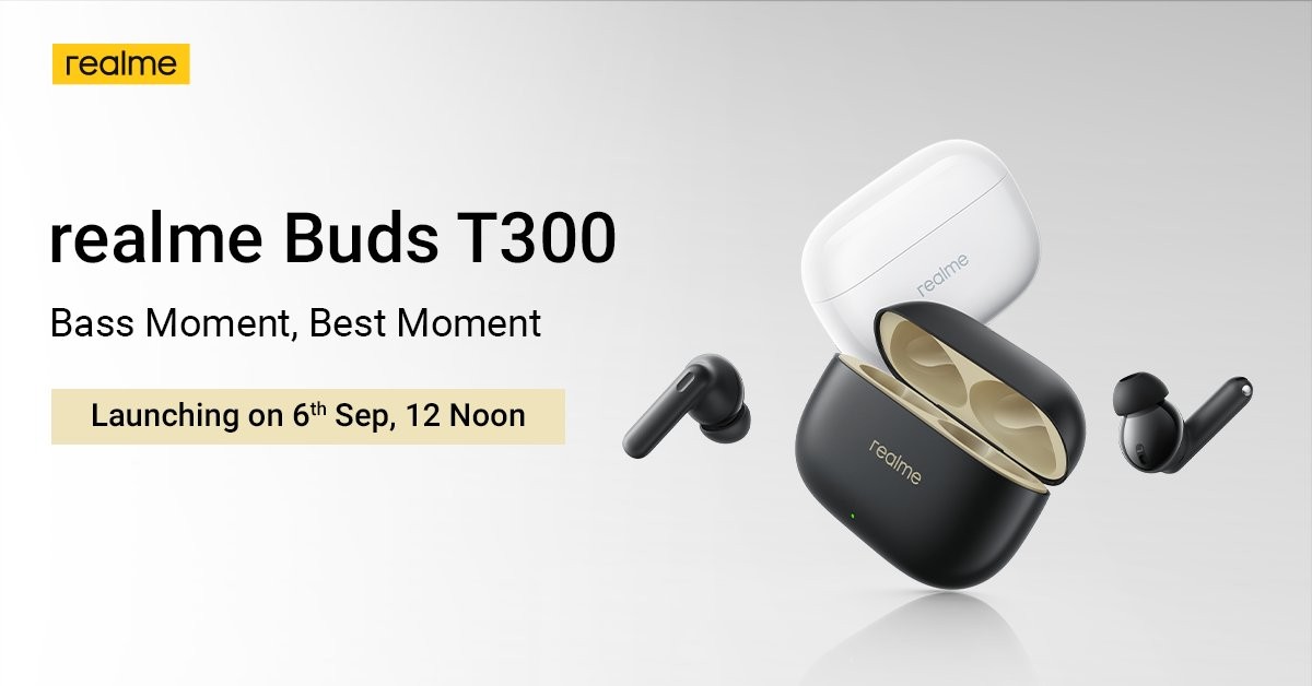 Realme Narzo 60x 5G and Buds T300 launch date unveiled