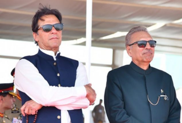 Imran Khan demands President Alvi to give election date