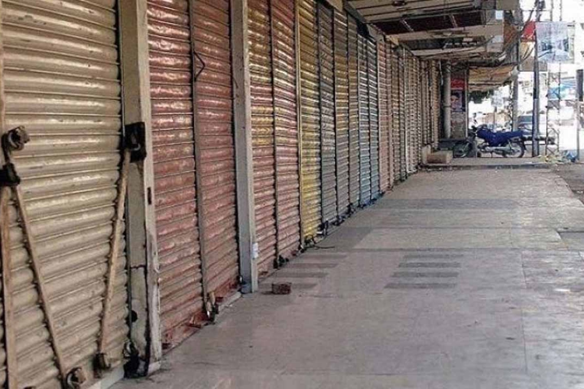 Shutter down strike