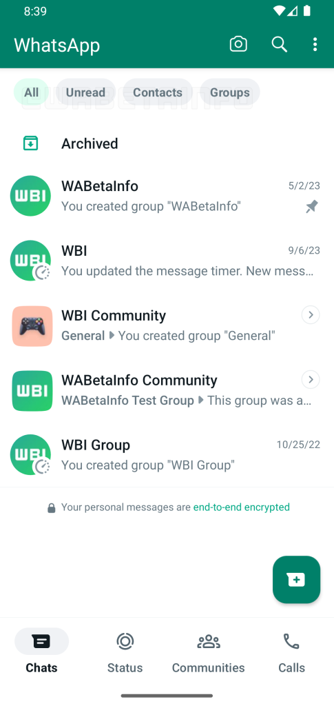 WhatsApp is rolling out a news feature to filter group chats