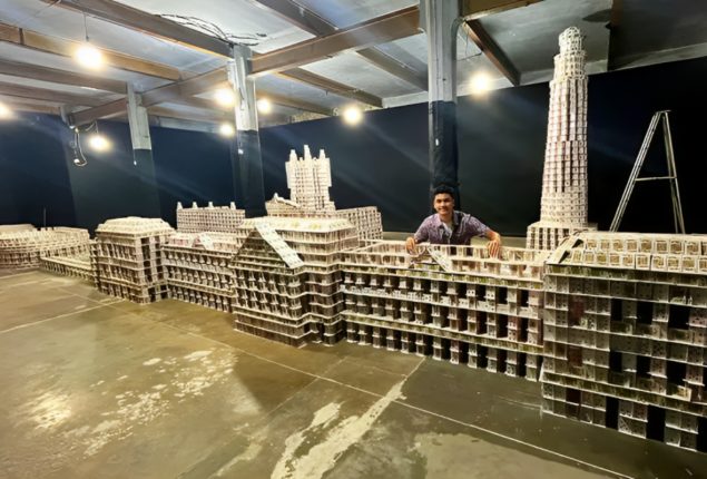 Teenager Breaks World Record with Playing Card Structure