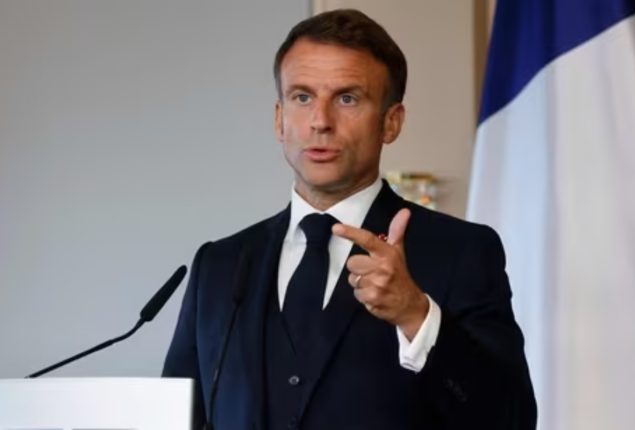 Emmanuel Macron Hamas persists
