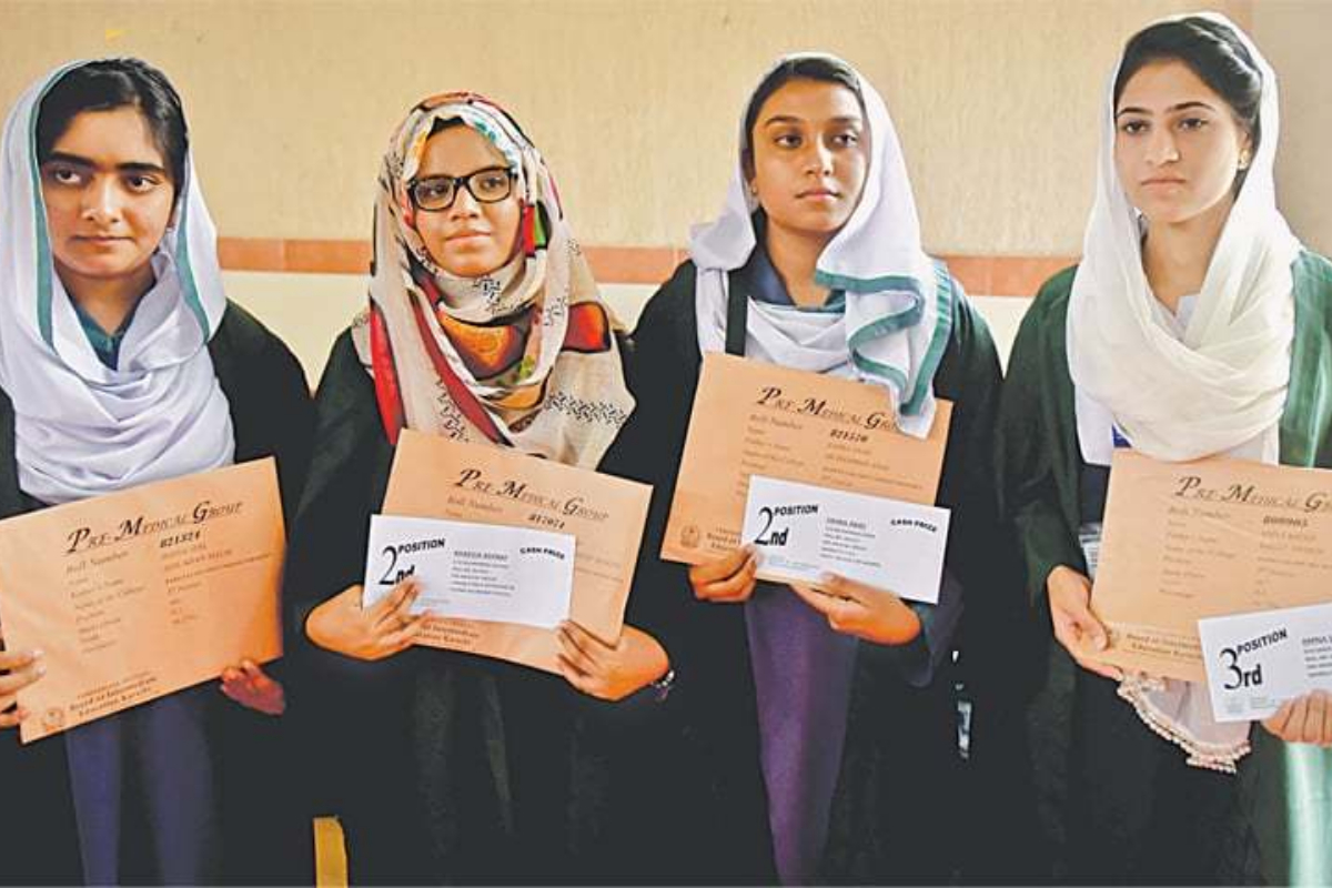 Karachi Board Inter Part 2 Pre-Medical Result