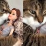 Watch: Cat’s Love for Barbie Dolls Goes Viral