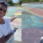 Chalk drawing by a Connecticut artist is a go to set world record