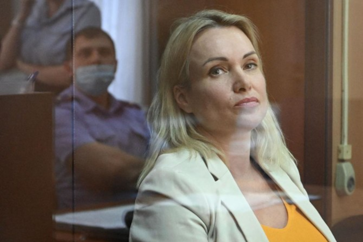 Russian journalist Marina Ovsyannikova