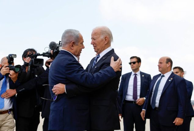 Israel-Hamas War: Joe Biden visits Israel amid anger over Gaza hospital attack