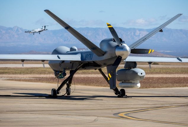 US drone Black Sea airspace