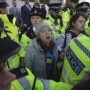 Greta Thunberg charged with public order accuse after arrest at London rally