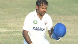 Sarfaraz Ahmed scores record double century in QeA Trophy