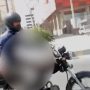 Motorcyclist harasses female university students in Karachi