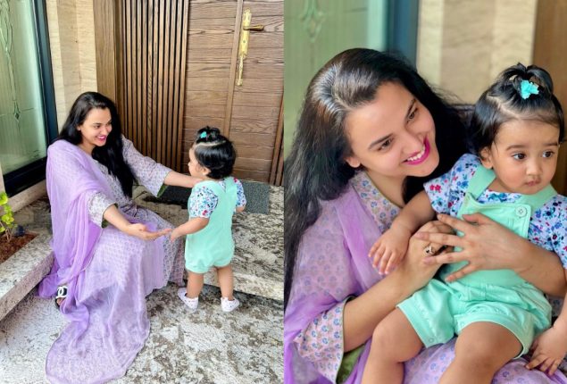 Kiran Tabeir latest stunning snaps with her daughter