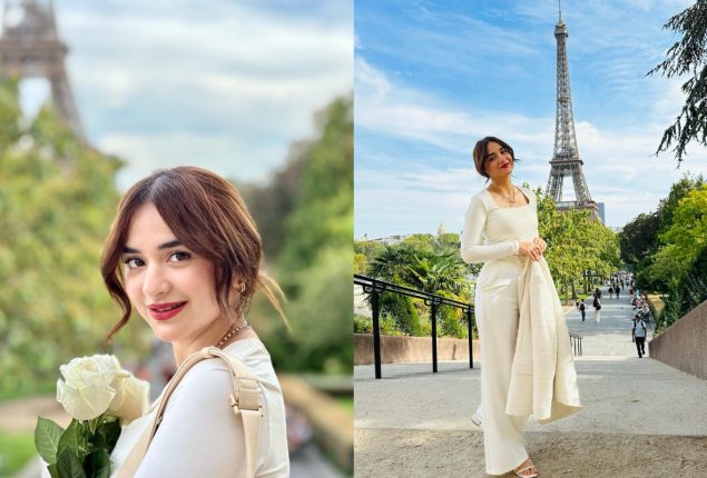 Yumna Zaidi channels her inner glam in the Paris