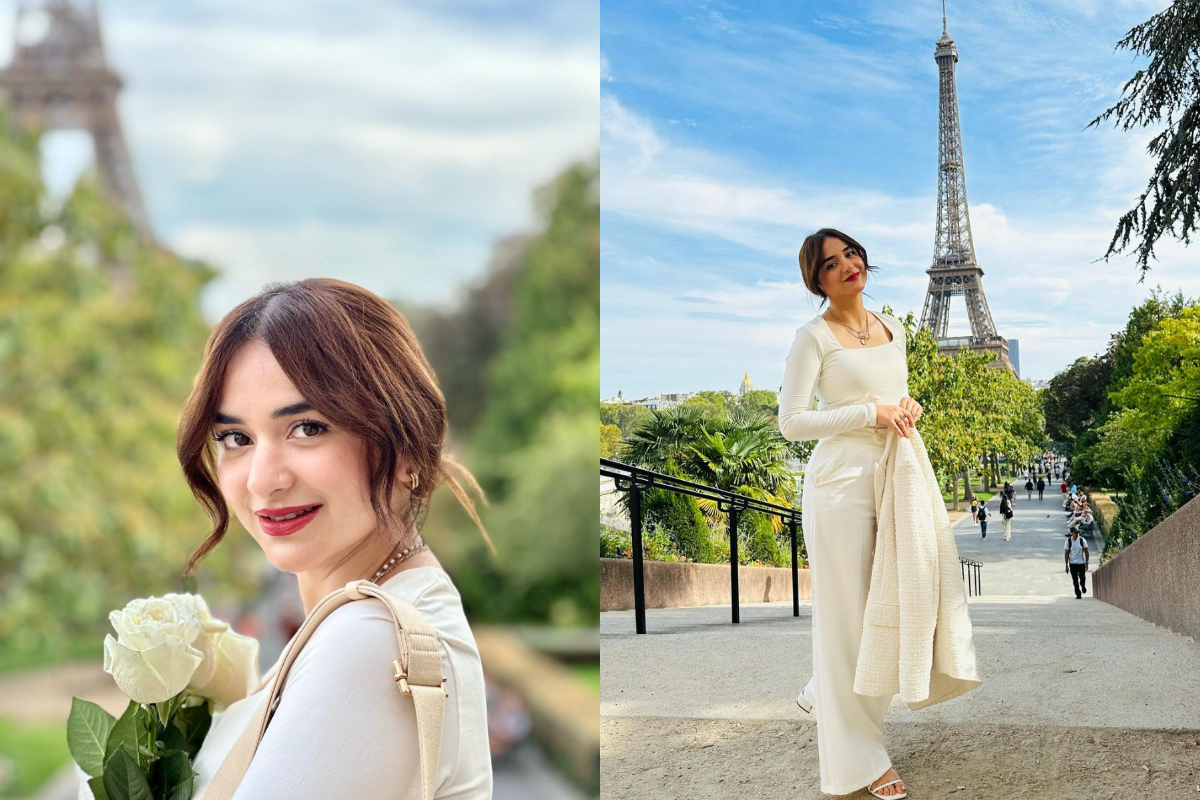 Yumna Zaidi channels her inner glam in the Paris