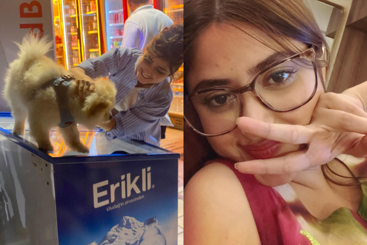 Sajjal Aly shares the pictures of her naughty side