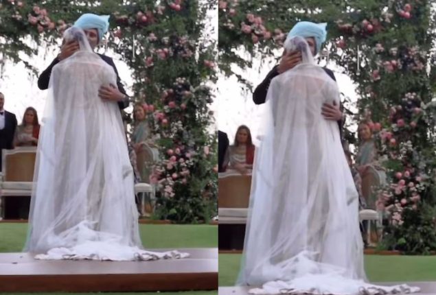 Check out the emotional moment of Mahira khan with her groom
