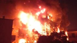 Egypt fire: Police facility blaze leaves at least 38 people injured