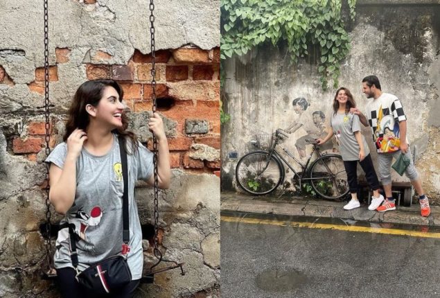 Hiba Bukhari latest stunning pictures with Husband