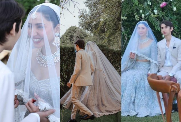 Netizens gets emotional by Mahira Khan Bond with her Son on the Wedding day