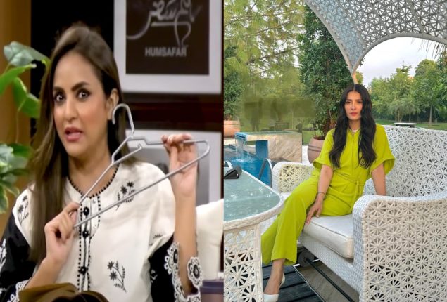People criticize Nadia Khan for Mocking Ayeza Khan’s Fashion Choices