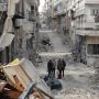 Syria war: Drone strike kills 60 at military academy
