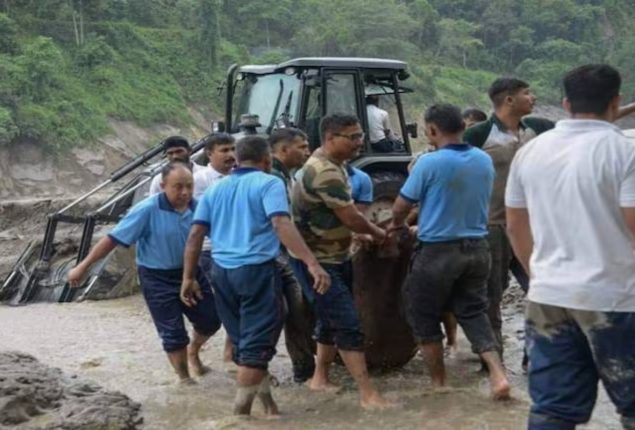 102 missing in Sikkim floods, rescue teams on high alert