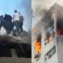 Palestinians Celebrate on Israeli Tank After Hamas Attack