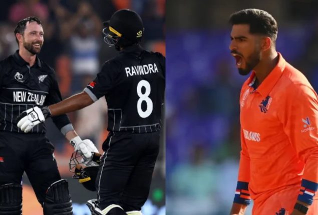 New Zealand and the Netherlands will face off in the sixth match of the ICC Cricket World Cup 2023