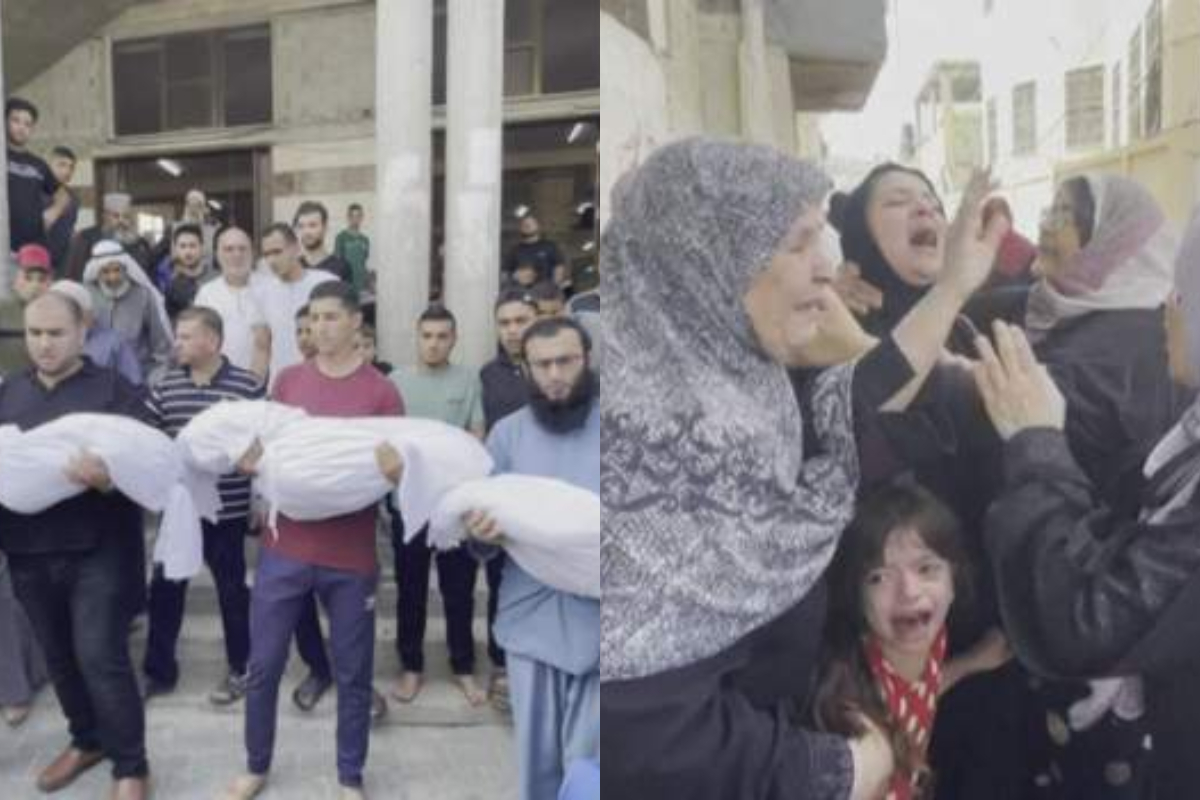 Gaza Mourns: Funeral Processions Pay Tribute to the Departed